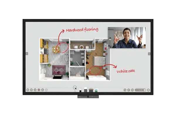 BenQ DuoBoard meeting room display